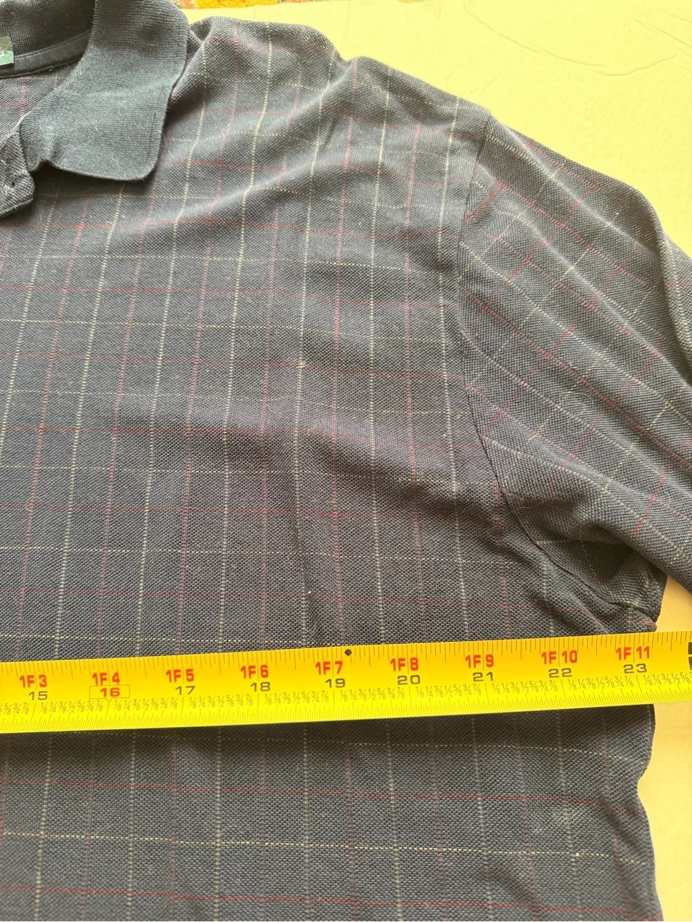 Vintage Polo Ralph Lauren Long Sleeve Polo Shirt Size Large 100% Cotton